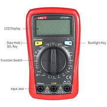 Load image into Gallery viewer, UNI-T UT33B+ LCD Digital Multimeter Handheld DC/AC Voltage DC Current Meter Resistance Tester Voltmeter Ammeter_3451
