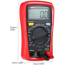 Load image into Gallery viewer, UNI-T UT33B+ LCD Digital Multimeter Handheld DC/AC Voltage DC Current Meter Resistance Tester Voltmeter Ammeter_3454
