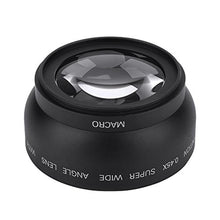 Load image into Gallery viewer, Universal Wide Angle Macro Lens - 52mm, 0.45X Magnification, Professional Optical Glass, Close Up, for , , 52mm Mount Cameras, Black_1
