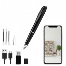 Load image into Gallery viewer, Unohoe 1080P WiFi Camera Pen 15cm Short Focal Length Cam 64GB Card, Black_1

