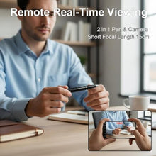Load image into Gallery viewer, Unohoe 1080P WiFi Camera Pen 15cm Short Focal Length Cam 64GB Card, Black_2243
