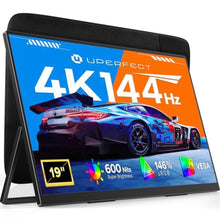 Load image into Gallery viewer, UPERFECT 19" 4K 144Hz Portable Monitor, 600 Nits 146% sRGB Gaming Monitor, Black_1
