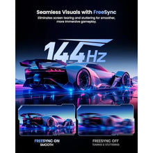 Load image into Gallery viewer, UPERFECT 19" 4K 144Hz Portable Monitor, 600 Nits 146% sRGB Gaming Monitor, Black_564
