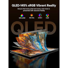 Load image into Gallery viewer, UPERFECT 24" 144Hz Portable Monitor, QLED 145% sRGB 450Nits Gaming Monitor, Black_855
