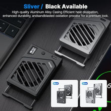 Load image into Gallery viewer, Upgrade Camera Cooling Fan for Sony/Canon/FUJIFILM/Nikon DSLR Cameras Video Shooting Accessories Flexible Adjustment Spring Mount Design Camera Cooling Black_8325
