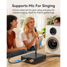 Load image into Gallery viewer, [Upgraded] Bluetooth 6.0 Receiver,Wireless Bluetooth Long Range Low Latency for Home Audio Music Streaming Stereo Systems,with AUX 3.5mm/RCA,USB Flash Drive Play and 6.5mm MIC Ports_208
