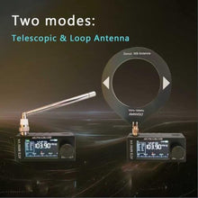 Load image into Gallery viewer, Upgraded SI4732 Mini Radio, ATS MINI V4 Pocket Shortwave Radio, Metal Shell, Silver_848

