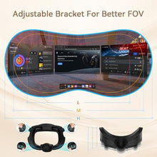 Load image into Gallery viewer, UPOK 3-in-1 PU Leather Facial Interface for Meta Quest 3 Christmas, Bigger FOV Frame, Thicked Face Pad Widly Cushion Enhance Comfort | Immersive Nose Light Blocker, Vent Grills Reduce Lenses Foggy, Black_7606
