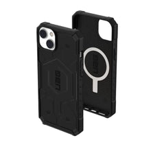 Load image into Gallery viewer, URBAN ARMOR GEAR UAG Designed for iPhone 14 Plus Case Black 6.7" Pathfinder Built-in Magnet Compatible with MagSafe Charging Slim Lightweight Shockproof Dropproof Rugged Protective Cover, PathfinderMagneticBlack_1
