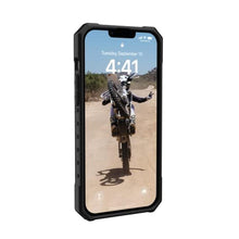 Load image into Gallery viewer, URBAN ARMOR GEAR UAG Designed for iPhone 14 Plus Case Black 6.7" Pathfinder Built-in Magnet Compatible with MagSafe Charging Slim Lightweight Shockproof Dropproof Rugged Protective Cover, PathfinderMagneticBlack_8183
