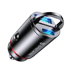 Load image into Gallery viewer, USB C Car Charger Syncwire 60W [PD 30W &amp; QC 30W] USB Car Charger Adapter Fast Charging [Super Mini &amp; All Metal] for iPhone, Samsung, Google Pixel, XiaoMi, Huawei, LG, iPad Road Trip Essentials, Black_1
