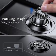 Load image into Gallery viewer, USB C Car Charger Syncwire 60W [PD 30W &amp; QC 30W] USB Car Charger Adapter Fast Charging [Super Mini &amp; All Metal] for iPhone, Samsung, Google Pixel, XiaoMi, Huawei, LG, iPad Road Trip Essentials, Black_8595
