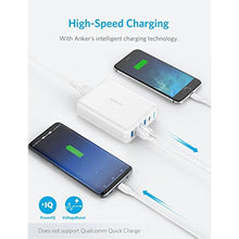 Load image into Gallery viewer, USB C Wall Charger, Anker Premium 60W 5-Port Desktop Charger with One 30W Power Delivery Port (White)_2007
