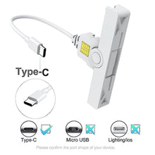 Load image into Gallery viewer, USB Smartfold Type C CAC Reader, USB C DOD Military USB Common Access CAC Smart Card Reader and ID CAC Card Reader,Compatible with Mac Os, Windows,Linux(Mini Foldable and Portable Type C) Version 1_669
