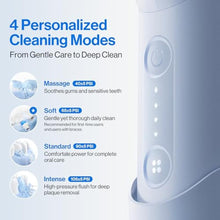 Load image into Gallery viewer, usmile C10 Portable Water Flosser for Travel, 95-Day Battery, IPX7, Blue_428
