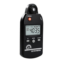 Load image into Gallery viewer, UV Meter Digital UVB Meter, 280-400 nm UV Index Meter with UV and UVI Switchable, 0-5000 W/cm Measuring Range UV Detector with 100 Groups Data Record, UV Index Meter for Reptiles, etc._1
