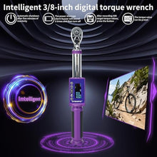 Load image into Gallery viewer, UYECOVE Digital Torque Wrench 3/8 Drive, (3.7-44.2 FT-LB/5-60N.M) 2% High Accuracy Digital Torque Wrench, With Vibration, Buzzer and LED Alert, Purple_305
