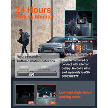 Load image into Gallery viewer, Vantrue E2 Dash Cam Front and Rear, 2.7K Upgrade Rear Cam, Dual STARVIS, 2.7K + 2.7K Dash Camera for Cars, Voice Control, WiFi, GPS, Night Vision, 24H Parking Mode, G-Sensor, 2.45" IPS, Support 512GB, Black_115
