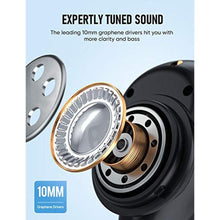 Load image into Gallery viewer, VEENAX T8 True Wireless Earbuds, Bluetooth Earphones Touch Control, TWS Sport Headphones with Mic CVC 8.0 Noise Reduction, Stereo in-Ear Headset with Bass, 30H Playtime/USB-C/IPX7 Waterproof, Black_1399

