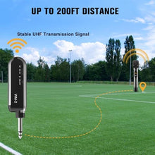 Load image into Gallery viewer, VeGue Wireless Microphone, UHF Cordless Dual Handheld Dynamic Mic Set with Rechargeable Receiver, for Karaoke Party, Voice Amplifier, PA System, Singing Machine, Church, Wedding, Meeting, 200ft (WM-2)_2362
