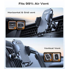 Load image into Gallery viewer, VICSEED 2026 Upgrade Ultra Stable Car Phone Holder Mount [Never Fall Off &amp; Won't Break] Universal Air Vent Phone Mount for Car Easy Clamp Phone Holders for Your Car for iPhone 17 Pro Max 16 15 14 13, Black_290
