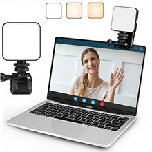 Load image into Gallery viewer, Video Conference Lighting, Foxin Zoom Lighting for Computer, Webcam Light, Zoom Light with Clip Stand 3 Modes for Video Conferencing/Remote Working/Zoom Calls/Self Broadcasting/Live Streaming_1
