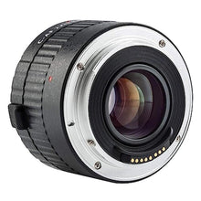 Load image into Gallery viewer, VILTROX Auto Focus 2X Teleconverter Extender Converter for Canon EF Mount Super Telephoto Lens 135mm f/2L,200mm,300mm,400mm,600mm,70-200mm,100-400mm and DSLR Camera 5DII 80D 760D 7D,Black_7994
