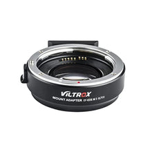 Load image into Gallery viewer, VILTROX EF-EOS M2 Auto Focus 0.71x Reducer Speed Booster Lens Adapter Compatible with Canon EF Lens to Canon EF-M Mount Mirrorless Camera EOS M M2 M3 M5 M6 M10 M50 M100_959
