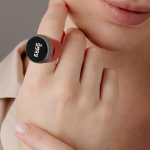 Load image into Gallery viewer, VLSQHNCF Tasbih Counter Zikr Rings, Smart Tasbeeh Counter, Electronic Digital Tasbih Counter Rings 3 Size(18/20/22mm), Waterproof Finger Counter for Muslims, Prayer, Reminder, Home (Black)_80
