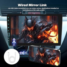 Load image into Gallery viewer, Volxcereo Single Din Car Stereo with Mirror Link for Android/iOS_725
