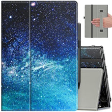 Load image into Gallery viewer, VORI Case for All-New Amazon Kindle Fire HD 10 Tablet (13th/11th Generation 2023/2021 Release) and Fire HD 10 Plus 10.1" - Slim Folding Stand Folio Cover with Auto Wake/Sleep &amp; Hand Strap, Galaxy_1
