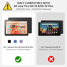 Load image into Gallery viewer, VORI Case for All-New Amazon Kindle Fire HD 10 Tablet (13th/11th Generation 2023/2021 Release) and Fire HD 10 Plus 10.1" - Slim Folding Stand Folio Cover with Auto Wake/Sleep &amp; Hand Strap, Galaxy_3035
