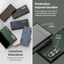 Load image into Gallery viewer, VRS DESIGN Terra Guard Modern for Galaxy Z Fold 7 (2025) Magnetic Phone Case with Built-in Screen Protector, Rugged Dual Layer Protection &amp; Spring-Loaded Hinge Cover (Matte Black), MatteBlack_4381
