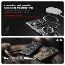 Load image into Gallery viewer, VRS DESIGN Terra Guard Ultimate for Galaxy S24 Ultra Phone Case (2024), Premium Sturdy Fully Coverd Camera Lens Protection Cover Case Compatible with Magsafe (Matte Black), MatteBlack_8296
