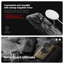 Load image into Gallery viewer, VRS DESIGN Terra Guard Ultimate for Galaxy S25 Ultra Case (2025), Premium Protective Case with Full Camera Lens Protection &amp; Magnetic Wireless Charging and Accessory Compatibility (Matte Black), MatteBlack_3801
