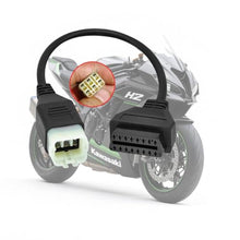 Load image into Gallery viewer, VZG OBD2 Adapter for Kawasaki 6 Pin to 16Pin OBD Diagnostic Cable Connector_1
