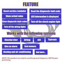 Load image into Gallery viewer, VZG OBD2 ECU Scan Tool for Porsche Piwis Diagnostic Cable,OBDii Diagnostic_1524
