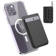 Load image into Gallery viewer, Wacanc Silicone AI Voice Recorder Case, Suction Cup Holder for PLAUD Note with Key Ring, Protective Case Compatible with PLAUD Note (Black)_1
