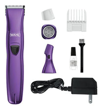 Load image into Gallery viewer, Wahl Pure Confidence Rechargeable Electric Trimmer, Shaver, &amp; Detailer for Smooth Shaving &amp; Trimming of The Face, Underarm, Eyebrows, &amp; Bikini Areas Model 9865-100, purple_1
