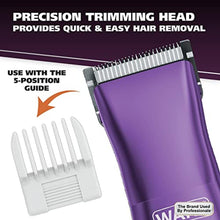 Load image into Gallery viewer, Wahl Pure Confidence Rechargeable Electric Trimmer, Shaver, &amp; Detailer for Smooth Shaving &amp; Trimming of The Face, Underarm, Eyebrows, &amp; Bikini Areas Model 9865-100, purple_8726
