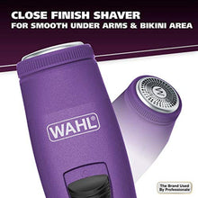 Load image into Gallery viewer, Wahl Pure Confidence Rechargeable Electric Trimmer, Shaver, &amp; Detailer for Smooth Shaving &amp; Trimming of The Face, Underarm, Eyebrows, &amp; Bikini Areas Model 9865-100, purple_8728
