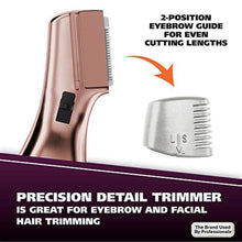 Load image into Gallery viewer, Wahl Pure Confidence Rechargeable Electric Razor, Trimmer, Shaver, &amp; Groomer for Women with 3 Interchangeable Heads - Model 9865-2901V, Pink_1987
