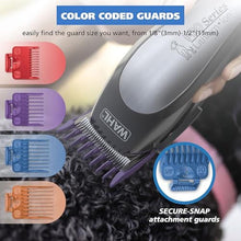 Load image into Gallery viewer, Wahl USA Lithium Ion Pro Series Cordless Animal Clippers Rechargeable, Heavy-Duty, Electric Dog &amp; Cat Grooming Kit for Small &amp; Large Breeds with Thick to Heavy Coats Model 9766, BlackSilver_8288
