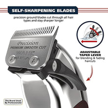 Load image into Gallery viewer, Wahl USA Pro Ultra Quiet High Torque Corded Hair Clipper for Ultra Quiet Operation and Cooler Operating Temperatures, Metal Housing with Bonus Hair Clipping Guard Caddy - Model 3000097, StainlessSteel_8529
