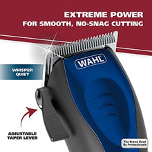 Load image into Gallery viewer, Wahl USA Self Cut Compact Corded Clipper Personal Haircutting Kit with Adjustable Taper Lever, and 11 Hair Clipper Guards for Clipping, Trimming &amp; Personal Grooming Model 3029683, GreyBlue_8094

