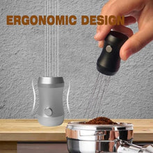 Load image into Gallery viewer, Walsunte Magnetic Espresso Distribution Tool - Flick WDT Tool with 8x0.4mm Stainless Steel Needles &amp; 3 Extra Replacements, Precision Espresso Distributor for Baristas (Black)_6267
