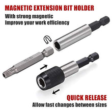 Load image into Gallery viewer, Wanvzo 214-Piece Screwdriver Bit Set S2 Steel Drill bit set Power Bit Set with Security Bits_7104
