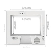 Load image into Gallery viewer, Wariolle 30 seconds Voice Recordable Picture Frames Desk or wall hanging Photo Frame for Family Lovers Memories., White_2541
