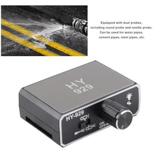 Load image into Gallery viewer, Water Leakage Detector, Underground Pipeline Leak Detection Tool, Compact &amp; Lightweight Highly Accurate Water Leak Detector for Construction Repair, Basement_186
