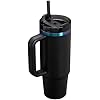 Load image into Gallery viewer, STANLEY Quencher H2.0 Tumbler with Handle &amp; Straw 40 oz Black Chroma | Twist On 3-Way Lid | Cupholder Compatible for Travel | Insulated Stainless Steel Cup | BPA-Free
